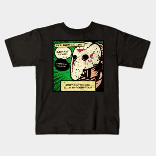 Every Breath Jason Take (Pop Art Comics) Kids T-Shirt